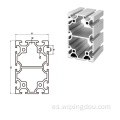 80120 Perfil de aluminio industrial pesado estándar europeo